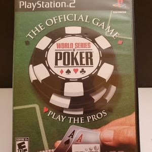 Playstation 2 game World Series of Poker